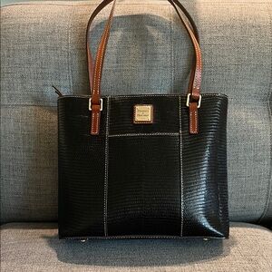 DOONEY&BOURKE Pebble Grain Small Lexington Shopper Tote Bag 13x10.5x3.5 Preloved